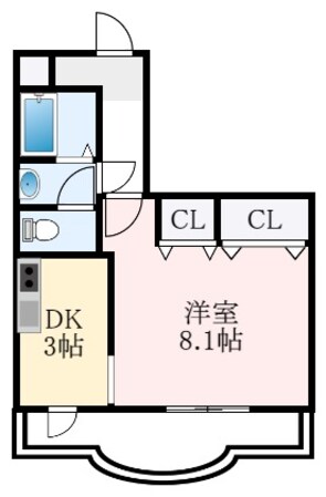 シャルマン芳春の物件間取画像